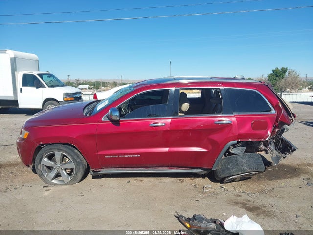 2015 Jeep Grand Cherokee Limited მანქანა იყიდება აუქციონზე, vin: 1C4RJEBG5FC175668, აუქციონის ნომერი: 45495395