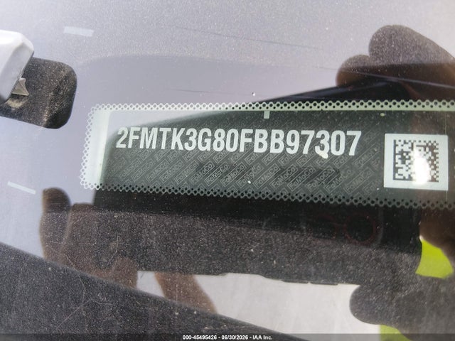 Ford EDGE SE 2015 2FMTK3G80FBB97307 Image 9