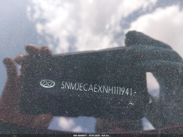Продаж на аукціоні авто 2022 Hyundai Tucson Limited, vin: 5NMJECAEXNH111941, номер лоту: 45495471