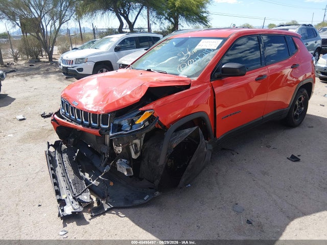Продажа на аукционе авто 2020 Jeep Compass Sport Fwd, vin: 3C4NJCAB8LT253210, номер лота: 45495497