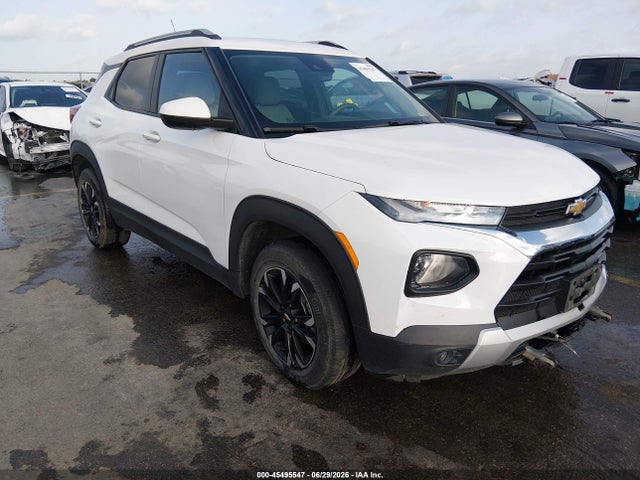 Aukcja sprzedaży 2022 Chevrolet Trailblazer Awd Lt, vin: KL79MRSL7NB024456, numer aukcji: 45495547