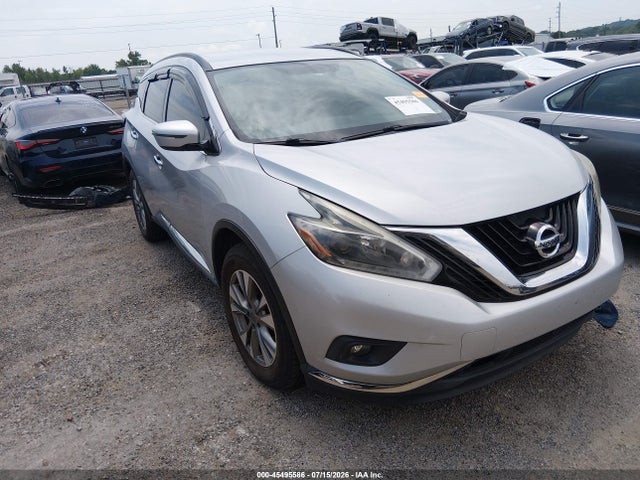 Aukcja sprzedaży 2018 Nissan Murano Sv, vin: 5N1AZ2MH6JN137420, numer aukcji: 45495586