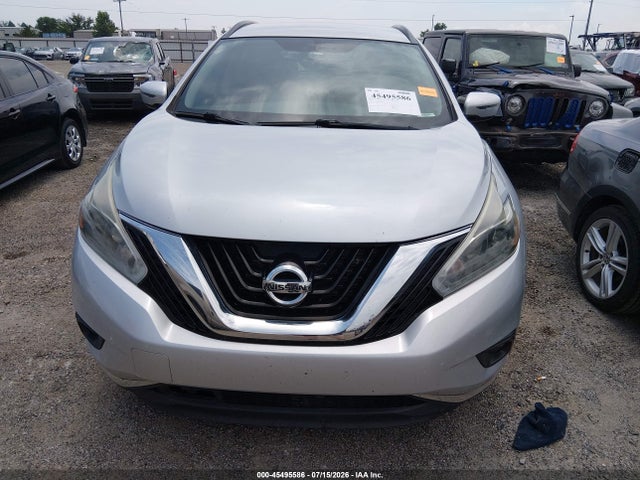 Aukcja sprzedaży 2018 Nissan Murano Sv, vin: 5N1AZ2MH6JN137420, numer aukcji: 45495586