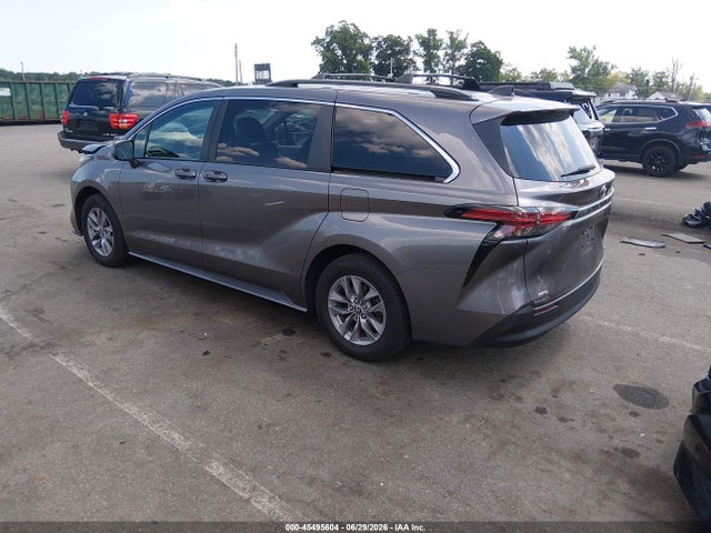 2022 Toyota Sienna Le მანქანა იყიდება აუქციონზე, vin: 5TDKSKFC4NS054535, აუქციონის ნომერი: 45495604