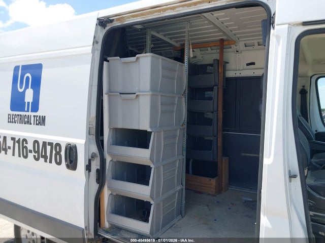 45495619 :رقم المزاد ، 3C6TRVBGXHE508772 vin ، 2017 Ram Promaster 1500 High Roof 136 Wb مزاد بيع