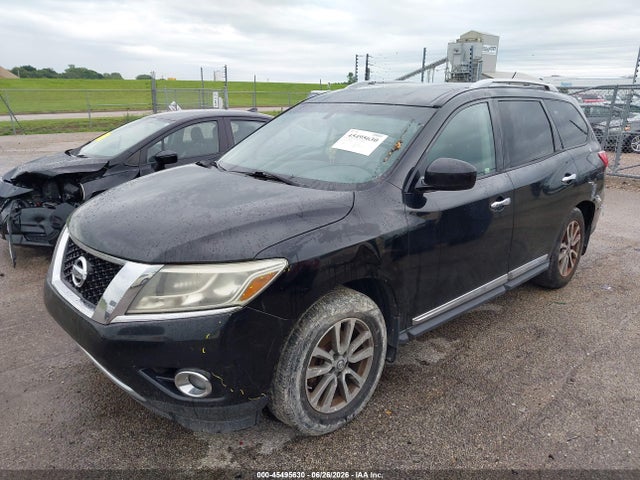 2014 Nissan Pathfinder Platinum/s/sl/sv მანქანა იყიდება აუქციონზე, vin: 5N1AR2MM4EC670395, აუქციონის ნომერი: 45495630