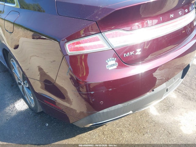 Продажа на аукционе авто 2018 Lincoln Mkz Reserve, vin: 3LN6L5F94JR619704, номер лота: 45495693
