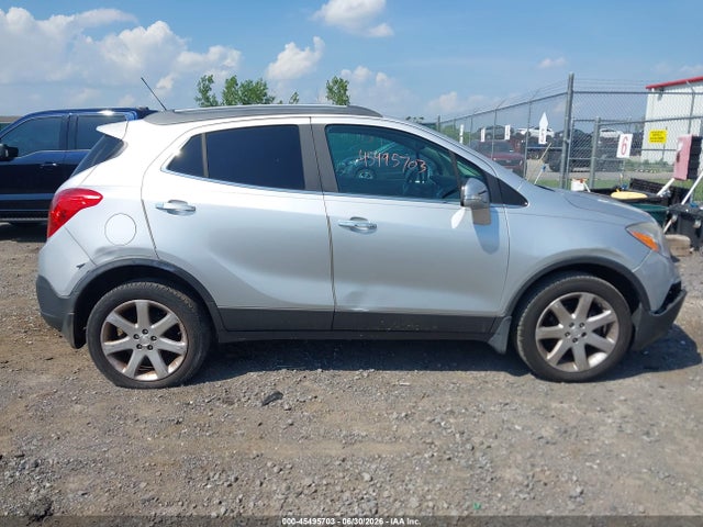 2015 Buick Encore Premium მანქანა იყიდება აუქციონზე, vin: KL4CJHSBXFB133640, აუქციონის ნომერი: 45495703