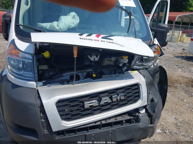 2021 Ram Promaster 2500 High Roof 159 Wb მანქანა იყიდება აუქციონზე, vin: 3C6LRVDG6ME519744, აუქციონის ნომერი: 45495764