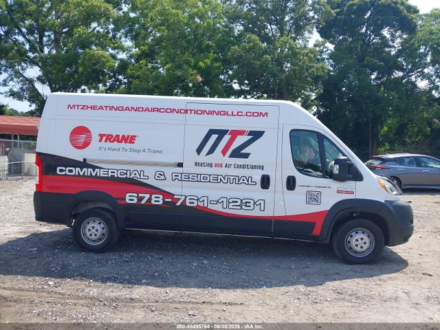 2021 Ram Promaster 2500 High Roof 159 Wb მანქანა იყიდება აუქციონზე, vin: 3C6LRVDG6ME519744, აუქციონის ნომერი: 45495764