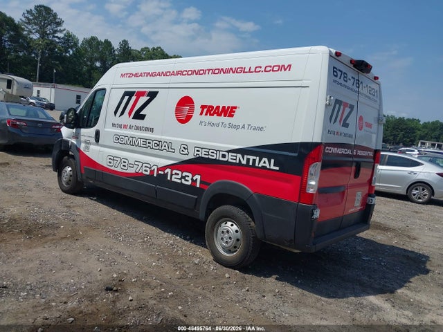2021 Ram Promaster 2500 High Roof 159 Wb მანქანა იყიდება აუქციონზე, vin: 3C6LRVDG6ME519744, აუქციონის ნომერი: 45495764