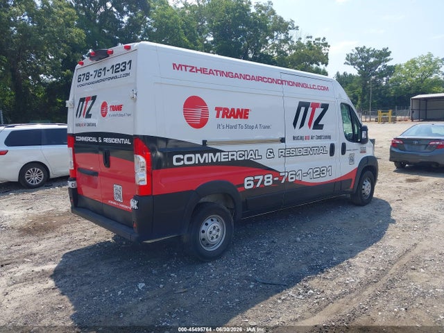 2021 Ram Promaster 2500 High Roof 159 Wb მანქანა იყიდება აუქციონზე, vin: 3C6LRVDG6ME519744, აუქციონის ნომერი: 45495764