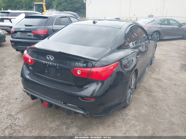 2014 Infiniti Q50 Hybrid Sport მანქანა იყიდება აუქციონზე, vin: JN1AV7AR0EM701393, აუქციონის ნომერი: 45495846