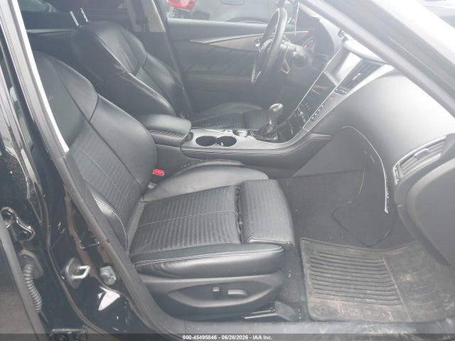 2014 Infiniti Q50 Hybrid Sport მანქანა იყიდება აუქციონზე, vin: JN1AV7AR0EM701393, აუქციონის ნომერი: 45495846