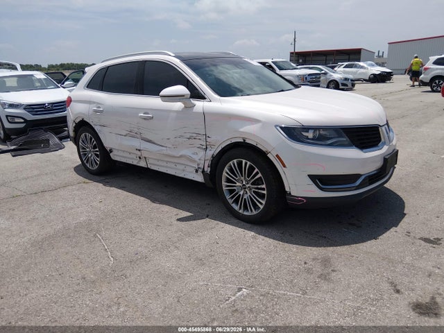 Продажа на аукционе авто 2016 Lincoln Mkx Reserve, vin: 2LMTJ8LR4GBL62036, номер лота: 45495868