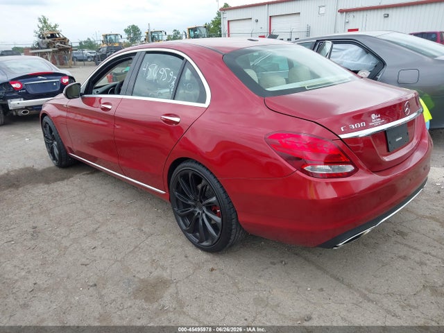 45495978 :رقم المزاد ، 55SWF4JB2GU133885 vin ، 2016 Mercedes-benz C 300 مزاد بيع