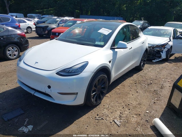 Продажа на аукционе авто 2021 Tesla Model Y Long Range Dual Motor All-wheel Drive, vin: 5YJYGDEE1MF121055, номер лота: 45495986