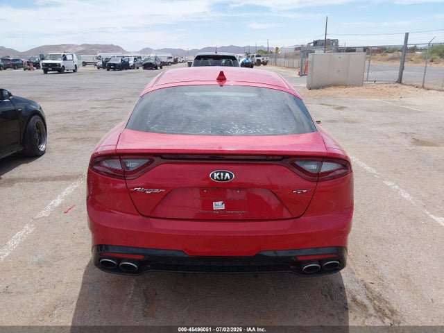 Продажа на аукционе авто 2018 Kia Stinger Gt, vin: KNAE35LCXJ6032210, номер лота: 45496051