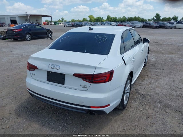 2018 Audi A4 2.0t Ultra Premium მანქანა იყიდება აუქციონზე, vin: WAUKMAF46JA114638, აუქციონის ნომერი: 45496141