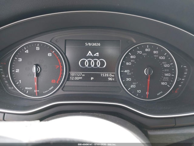 2018 Audi A4 2.0t Ultra Premium მანქანა იყიდება აუქციონზე, vin: WAUKMAF46JA114638, აუქციონის ნომერი: 45496141