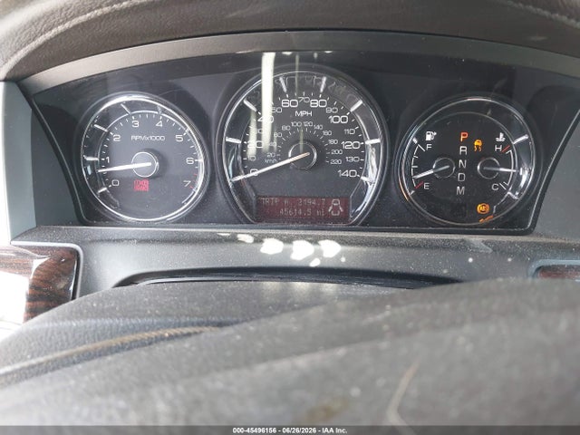 45496156 :رقم المزاد ، 1LNHL9DR6AG606558 vin ، 2010 Lincoln Mks مزاد بيع