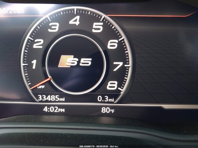 WAUP4AF5XKA066822 Audi S5 3.0t Premium