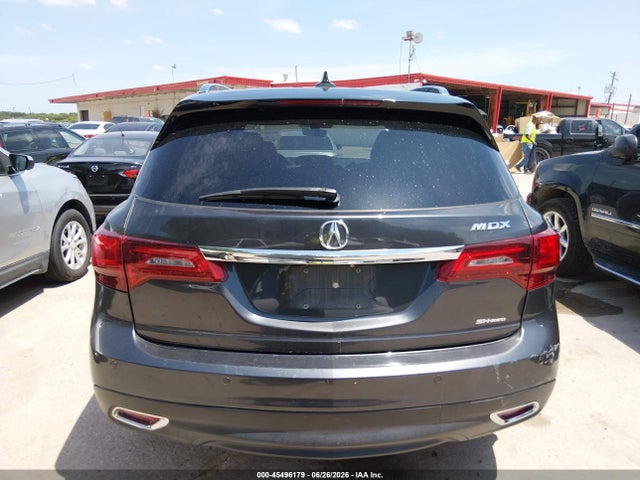 45496179 :رقم المزاد ، 5FRYD4H90GB019692 vin ، 2016 Acura Mdx Advance   Entertainment Packages/advance Package مزاد بيع