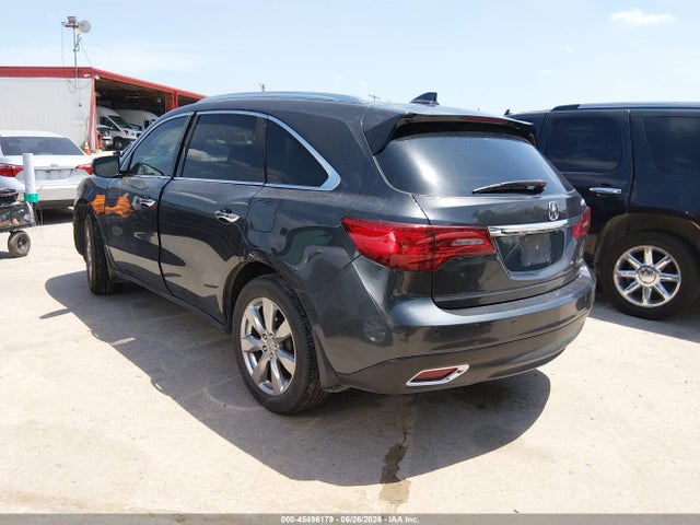 45496179 :رقم المزاد ، 5FRYD4H90GB019692 vin ، 2016 Acura Mdx Advance   Entertainment Packages/advance Package مزاد بيع