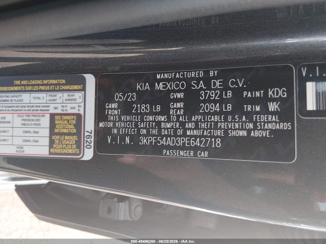 KIA Forte Gt-line 2023 3KPF54AD3PE642718 Image 9