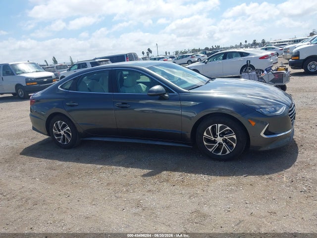 Hyundai Sonata Blue 2021 KMHL24JJ1MA029931 Image 14