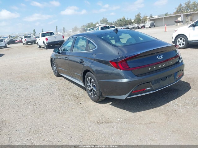 Hyundai Sonata Blue 2021 KMHL24JJ1MA029931 Image 3