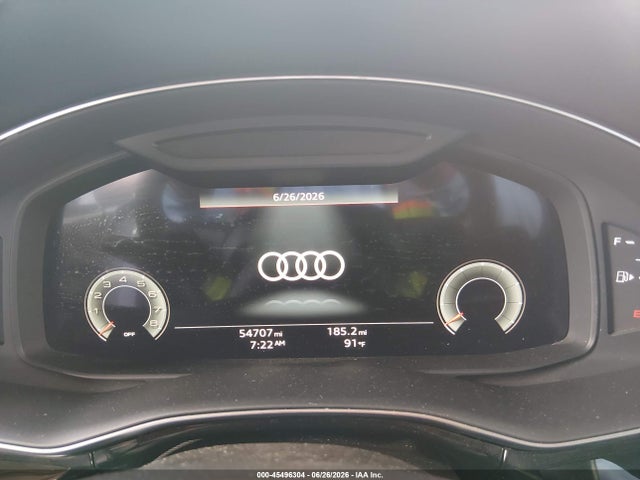45496304 :رقم المزاد ، WA1AJAF76MD028292 vin ، 2021 Audi Q7 Premium 45 Tfsi Quattro Tiptronic مزاد بيع