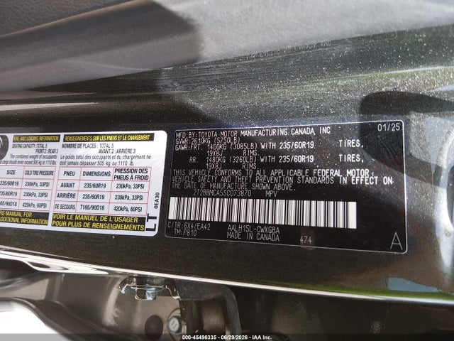 Lexus Rx 350h Premium 2025 2T2BBMCA5SC073870 Image 9