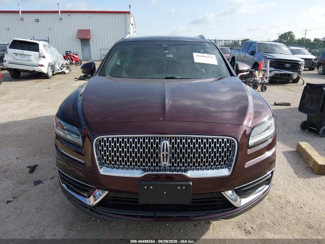 45496354 :رقم المزاد ، 2LMPJ8KP0LBL03092 vin ، 2020 Lincoln Nautilus Reserve مزاد بيع
