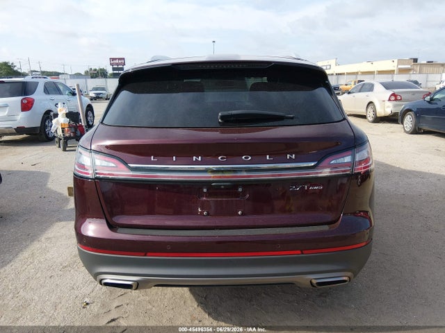 45496354 :رقم المزاد ، 2LMPJ8KP0LBL03092 vin ، 2020 Lincoln Nautilus Reserve مزاد بيع
