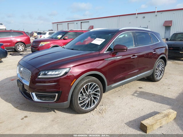 45496354 :رقم المزاد ، 2LMPJ8KP0LBL03092 vin ، 2020 Lincoln Nautilus Reserve مزاد بيع