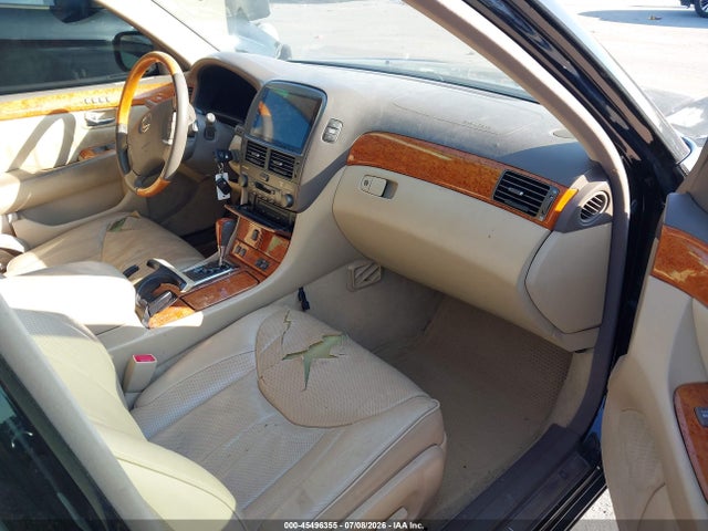 2005 Lexus Ls 430 მანქანა იყიდება აუქციონზე, vin: JTHBN36F455016993, აუქციონის ნომერი: 45496355