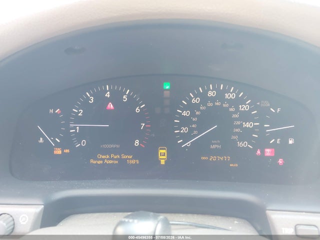 2005 Lexus Ls 430 მანქანა იყიდება აუქციონზე, vin: JTHBN36F455016993, აუქციონის ნომერი: 45496355