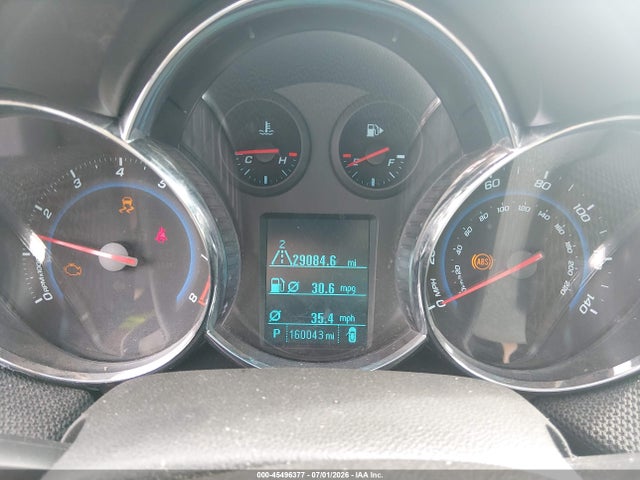 45496377 :رقم المزاد ، 1G1PF5SC9C7329690 vin ، 2012 Chevrolet Cruze 1lt مزاد بيع