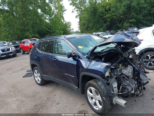 2018 Jeep Compass Latitude 4x4 მანქანა იყიდება აუქციონზე, vin: 3C4NJDBB8JT423129, აუქციონის ნომერი: 45496384