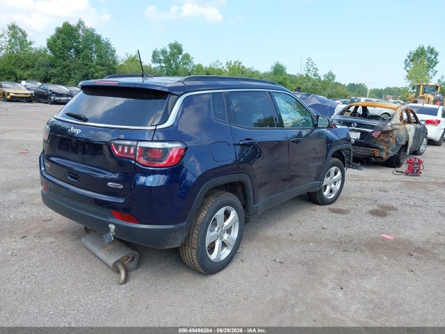 2018 Jeep Compass Latitude 4x4 მანქანა იყიდება აუქციონზე, vin: 3C4NJDBB8JT423129, აუქციონის ნომერი: 45496384
