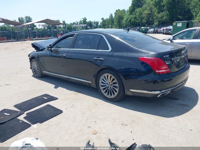 2017 Genesis G90 მანქანა იყიდება აუქციონზე, vin: KMHG34JA8HU033364, აუქციონის ნომერი: 45496420