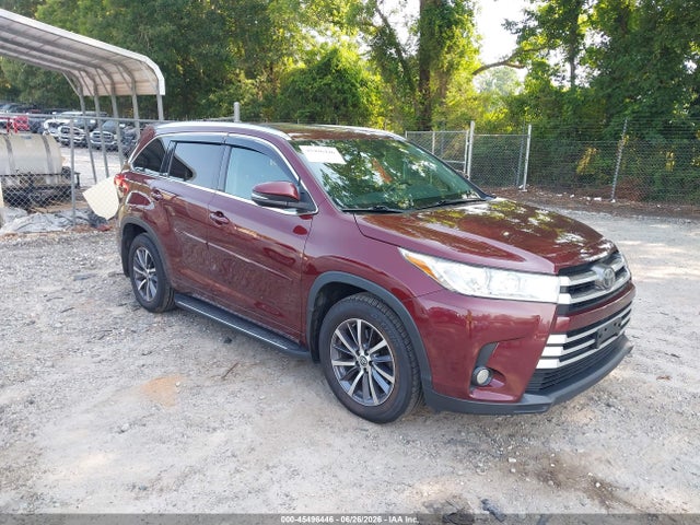 Toyota Highlander Xle 2017 5TDJZRFHXHS449349 Image 1