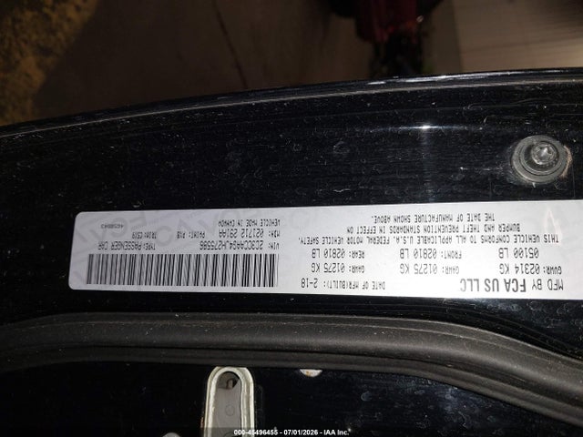 45496455 :رقم المزاد ، 2C3CCAAG4JH275586 vin ، 2018 Chrysler 300 Touring مزاد بيع