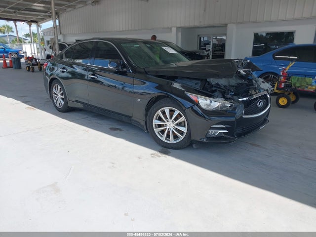 45496520 :رقم المزاد ، JN1BV7AP7FM347196 vin ، 2015 Infiniti Q50 Premium مزاد بيع