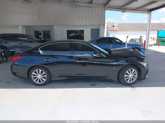 45496520 :رقم المزاد ، JN1BV7AP7FM347196 vin ، 2015 Infiniti Q50 Premium مزاد بيع