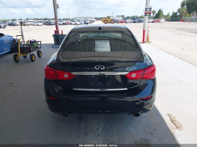 45496520 :رقم المزاد ، JN1BV7AP7FM347196 vin ، 2015 Infiniti Q50 Premium مزاد بيع