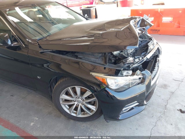 45496520 :رقم المزاد ، JN1BV7AP7FM347196 vin ، 2015 Infiniti Q50 Premium مزاد بيع