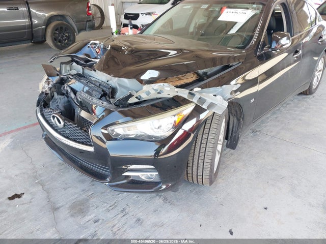 45496520 :رقم المزاد ، JN1BV7AP7FM347196 vin ، 2015 Infiniti Q50 Premium مزاد بيع