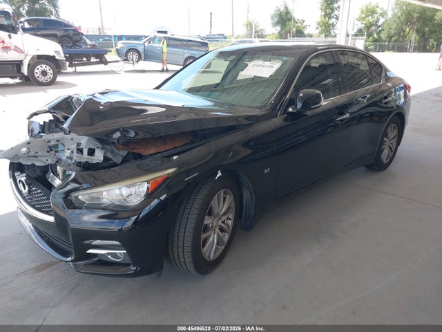 45496520 :رقم المزاد ، JN1BV7AP7FM347196 vin ، 2015 Infiniti Q50 Premium مزاد بيع